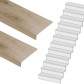 Stepwood Traprenovatie set - rechte trap - 15 treden SPC toplaag Natuur Eiken