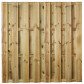 GarPro schutting zachthout recht 15L groen geimpregneerd | Hasselt (180 x 180 cm) schermdikte 3,2 cm