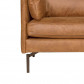HomingXL hoekbank Zinnia chaise longue links | leer Colorado cognac 03 | 1,60 x 2,50 mtr breed