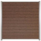 Elephant Schutting composiet Mix & Match donkerbruin - blank (180 x 180 cm)