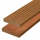 Elephant Vlonderplank hardhout Kapur 2,5 x 14,5 cm (2,45 mtr) groef/vlak
