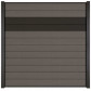Elephant Schutting composiet Mix & Match dark grey/aluminium antraciet(180 x 180 cm)