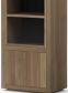I-Catchers Fort geborsteld Eikenhout 1 deur kast 64x40x194 cm