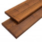 aMbooo Vlonderplank bamboe Select geolied coffee 2,0 x 14 cm Frans profiel/vlak