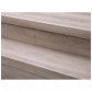 Stepwood Overzettreden met neus (2 stuks) | PVC toplaag | Zacht grijs | 140 x 60 cm