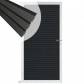 C-Wood Tuindeur aluminium wit frame Rhombus Triple - composiet antraciet (90 x 180 cm)