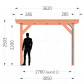 TrendHout Buitenverblijf Florence - 3 meter diep
