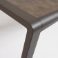 La Forma eettafel Renna | taupe aluminium frame met blad keramisch steen Vulcano Ceniza (220 x 100 cm)