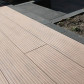DuoWood Vlonder totaalpakket composiet 2,5 x 25 cm - XWB Bicolor Douala (5 mtr) vlak en grove ribbel