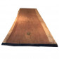 HomingXL Boomstam tafelblad | Massief hardhout onbehandeld | Dikte 5 cm | 4700 x 750 mm