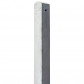 Elephant Paal beton bolkop | t-hoekpaal 8,5 x 8,5 cm grijs (265 cm)