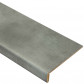 Stepwood Traprenovatie set - recht - 12 treden PVC toplaag Steen grijs incl. witte stootborden