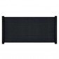 C-Wood Zelfbouw schutting composiet Rhombus Triple antraciet - zwart alu accessoires (180 x 90 cm)