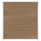 C-Wood Zelfbouw schutting composiet Mix & Match bruinvlam - wit alu accessoires (180 x 200 cm)