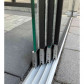 TrendHout Glazen schuifwand links schuivend - Hoog 2270 mm - Breed max. 3405 mm