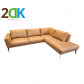 HomingXL Tweedekans - Hoekbank - Tulp - rechts - leer Colorado cognac 03 - foto 1