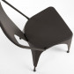 La Forma stoel Malibu | grafiet stalen poten
