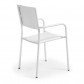 La Forma stoel Hadley | wit aluminium