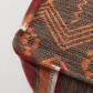 La Forma poef Nicam | sepia/bruin design jacquard stof (45 x 45 cm)