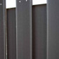 C-Wood Schutting composiet Capri antraciet met antraciet aluminium frame (180 x 180 cm)