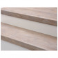 Stepwood Overzettrede met neus (2 stuks) | PVC toplaag | Oud eik