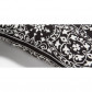 La Forma sierkussen Lafitte | zwart/wit 100% katoen (45 x 45 cm)