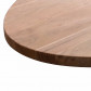 HomingXL Boomstamtafel ovaal massief Acacia - 240 x 110 cm - Bladdikte 4 cm - Matrixpoot