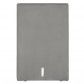 Bo Lundgren Boxspring 1-pers. 80 x 200 cm compleet | Verende box | stof Inari grijs 91 | Vlak hoofdbord