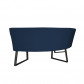 HomingXL Eetkamerbank - Hengelo - geschikt voor ronde tafel 130 cm - stof Element blauw 13