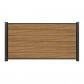 C-Wood Zelfbouw schutting hardhout Mix & Match Thermo Fraké - antraciet alu accessoires (180 x 90 cm)