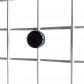HomingXL Afstandhouder rond voor draadmat - Zwart-kunststof - 30 mm