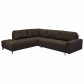 Bo Lundgren Loungebank Lagom chaise longue links | stof Positano 98