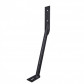 HomingXL Stormanker verzinkt staal | zwart gepoedercoat | tbv tuinpalen
