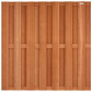 Elephant schutting hardhout kempas Timber recht 14L (180 x 180 cm) v-groef schermdikte 3,9 cm