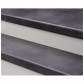 Stepwood Overzettreden met neus (2 stuks) | PVC toplaag | Steen zwart | 140 x 60 cm