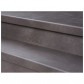 Stepwood Overzettrede met neus (2 stuks) | PVC toplaag | Cement donker
