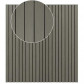 C-Wood Schutting composiet co-extrusie Stripes Naturel Grey (180 x 180 cm)