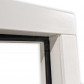 TrendHout Enkele plaatdeur XL met kozijn - linksdraaiend - zwart - 1200 x 2115 mm incl. beslag