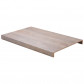 Stepwood Stootbord | PVC toplaag | Oud eik | 140 x 18 cm