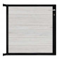 C-Wood Tuinpoort composiet Garda beige met zwart alu kader (90 x 90cm)