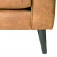 HomingXL hoekbank Aster chaise longue links | leer Colorado cognac 03 | 2,22 x 2,62 mtr breed