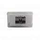 C-Wood Bevestigingsclips RVS zwart gecoat begin/eind clip incl schroeven (25 stuks)