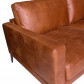 HomingXL hoekbank Lelie chaise longue rechts | stof Kentucky cognac 09 | 2,66 x 2,25 mtr breed