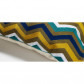 La Forma sierkussen Odette | multicolor zigzag design 100% katoen (45 x 45 cm)
