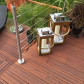 aMbooo Vlonderplank bamboe Select geolied coffee 2,0 x 14 cm Frans profiel/vlak
