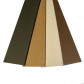 C-Wood Zelfbouw schutting composiet Bari donker bruin met blank alu accessoires (180 x 180 cm)