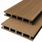 C-Wood vlonderplank composiet 2,5 x 15 cm oudbruin (2,2 mtr) vlak en fijn ribbel