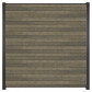 C-Wood Zelfbouw schutting composiet Rhombus Double grijs - antraciet alu accessoires (180 x 180 cm)