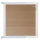 C-Wood Tuinpoort aluminium blank frame Modular - composiet teak (90 x 90 cm)