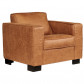 HomingXL fauteuil Shuffle | stof Missouri cognac 03 | 95 cm breed